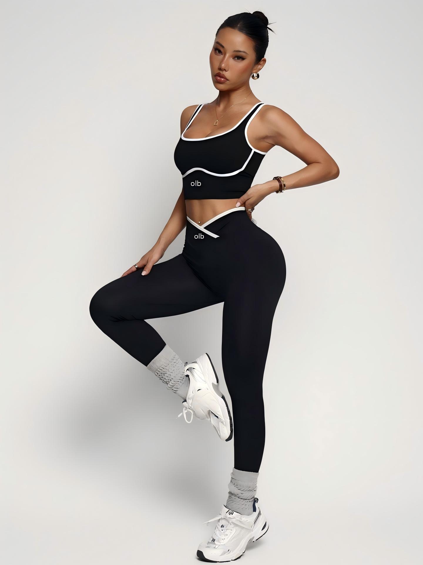 Yoga Fitness Set - Ensemble de sport 2 pièces pour