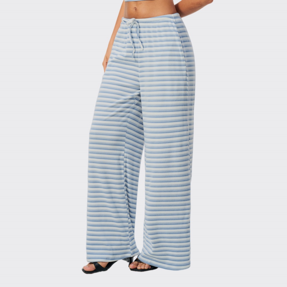 J-Yoga Fitness - Pantalon de yoga rayé pour femmes,
