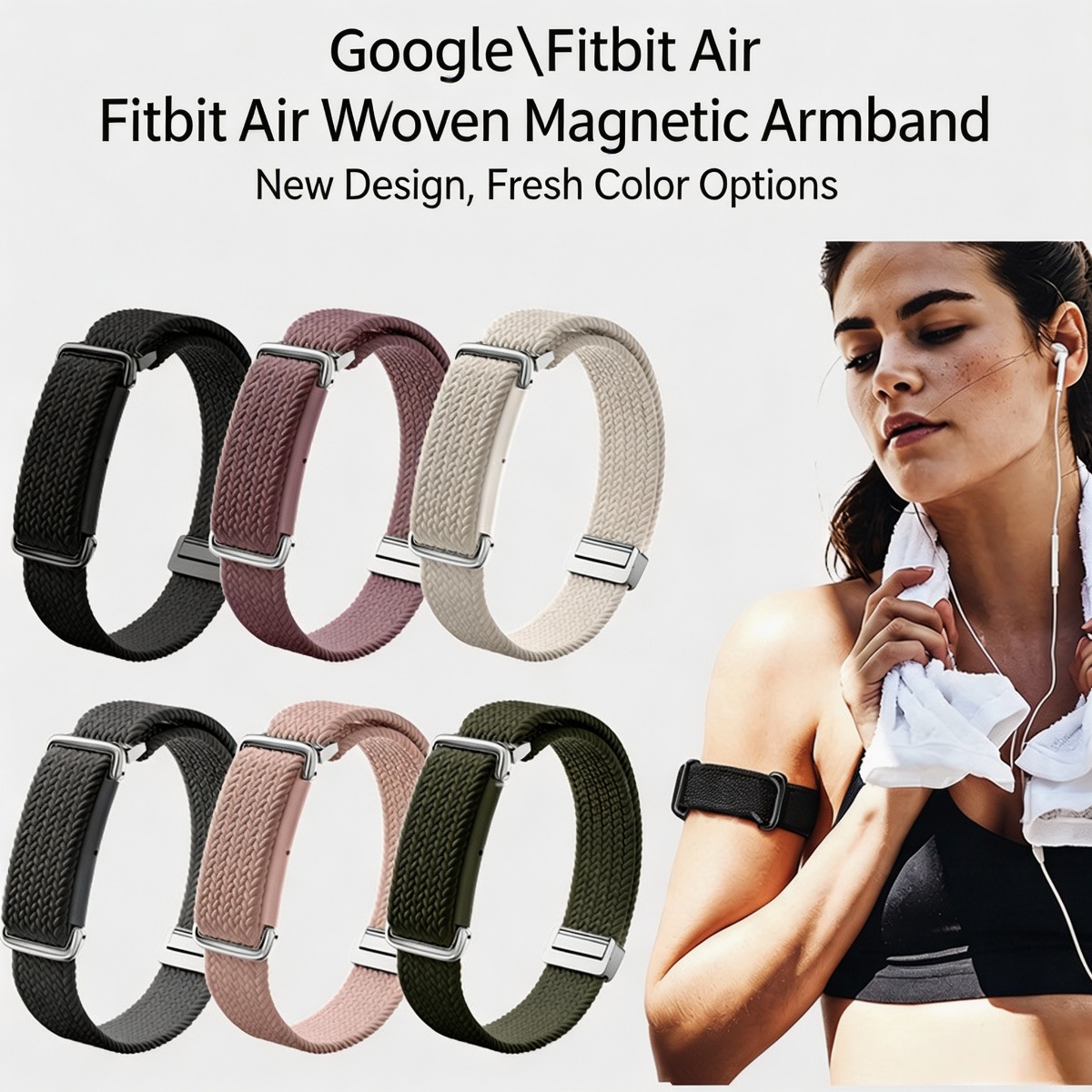 Fitness Tracker Band - Bracelet et brassard en nylon pour