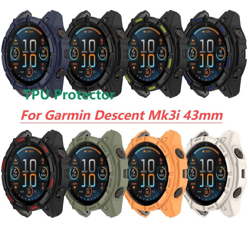 Fitness Tracker Band - Coque en TPU pour Garmin Descent