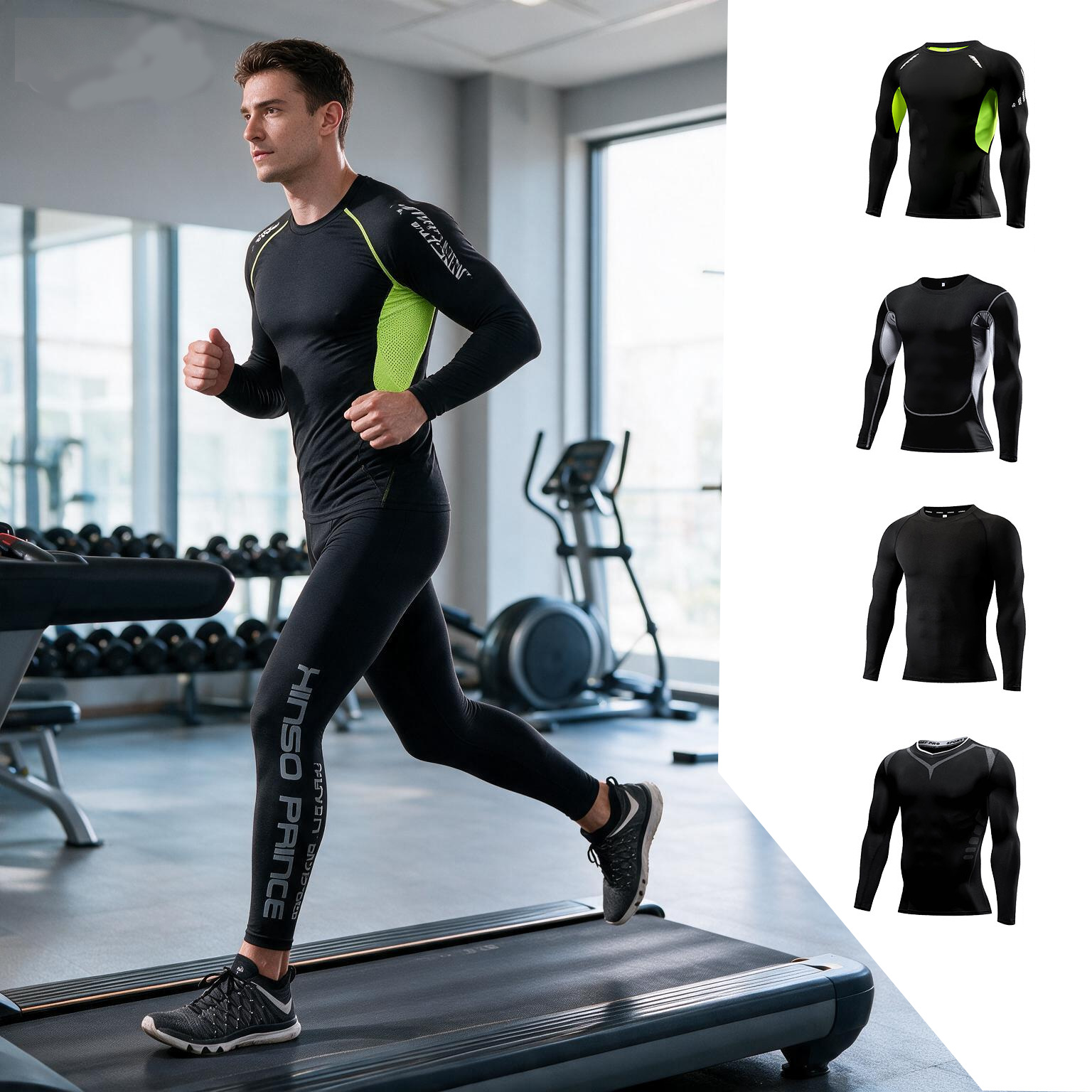 Yoga Fitness Set - Ensemble de Sport Homme 2026, Tenue