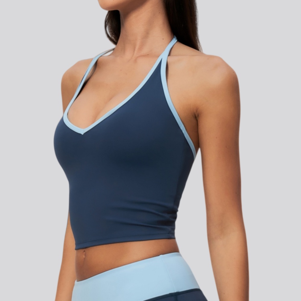 J-Yoga Fitness - Débardeur de yoga pour femmes avec