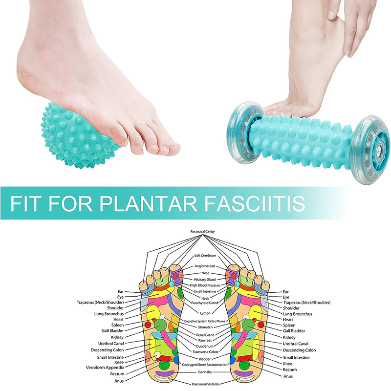 Masseur de pieds, rouleau de m - Yoga Fitness Kit avis et prix