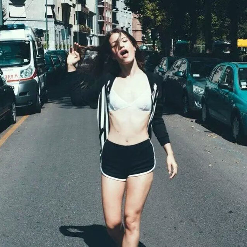 Shorts de sport en coton noir  - Yoga Fitness Girl avis et prix