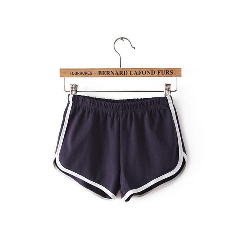 Shorts de sport en coton noir  - Yoga Fitness Girl avis et prix