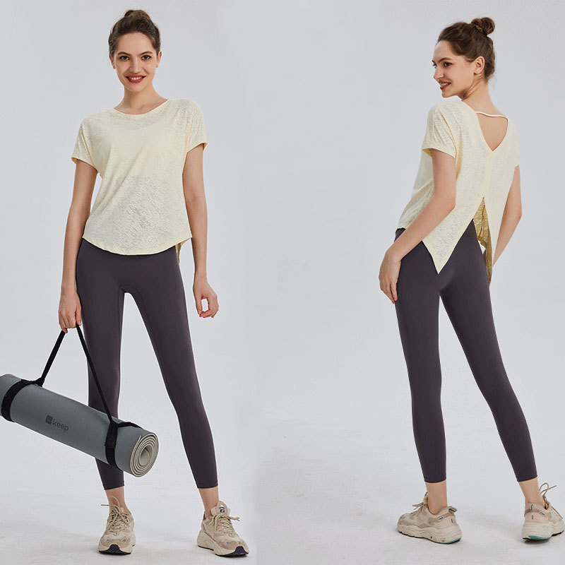T-shirt de yoga pour femme, am - Yoga Fitness Training avis et prix
