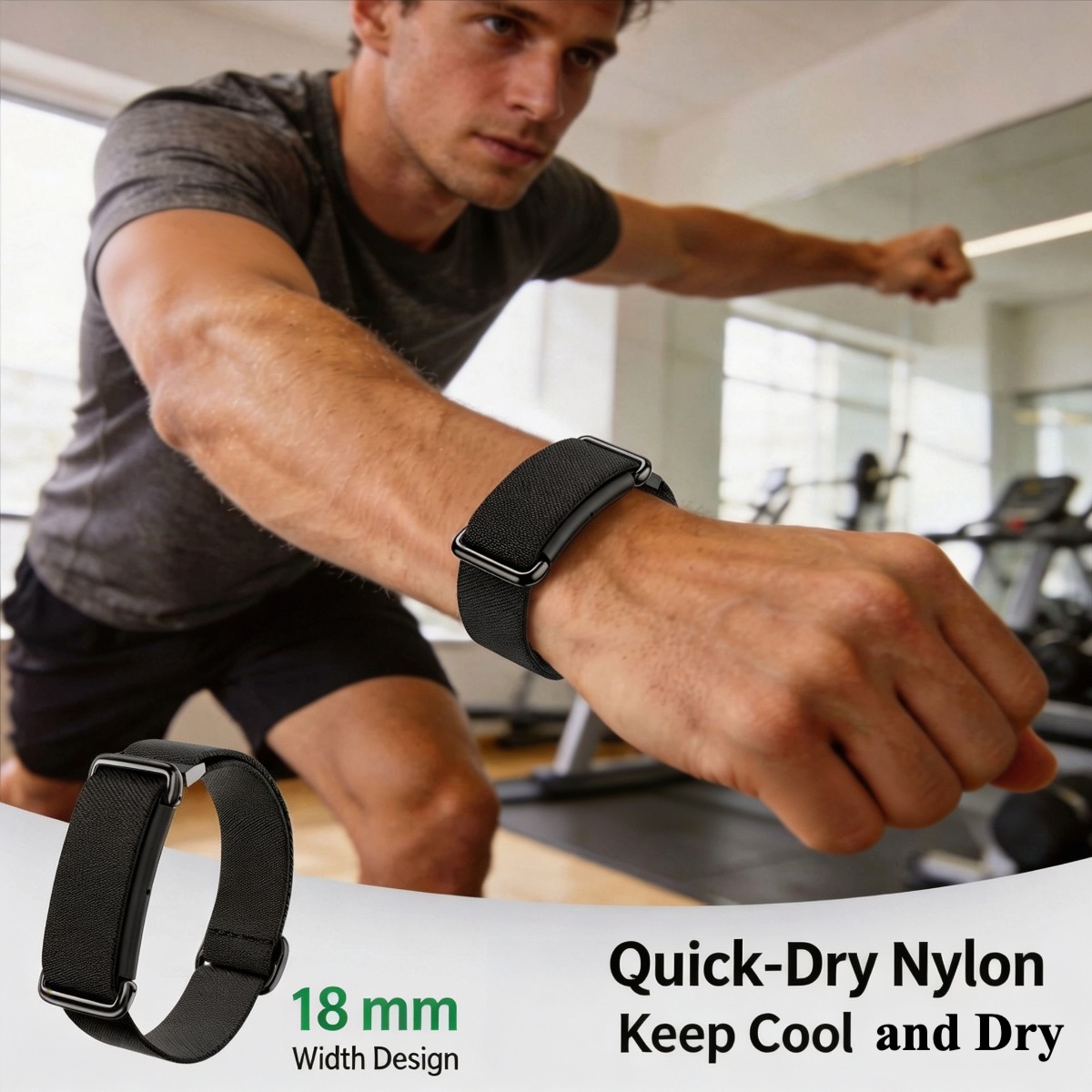 Bracelet et brassard en nylon  - Fitness Tracker Band avis et prix