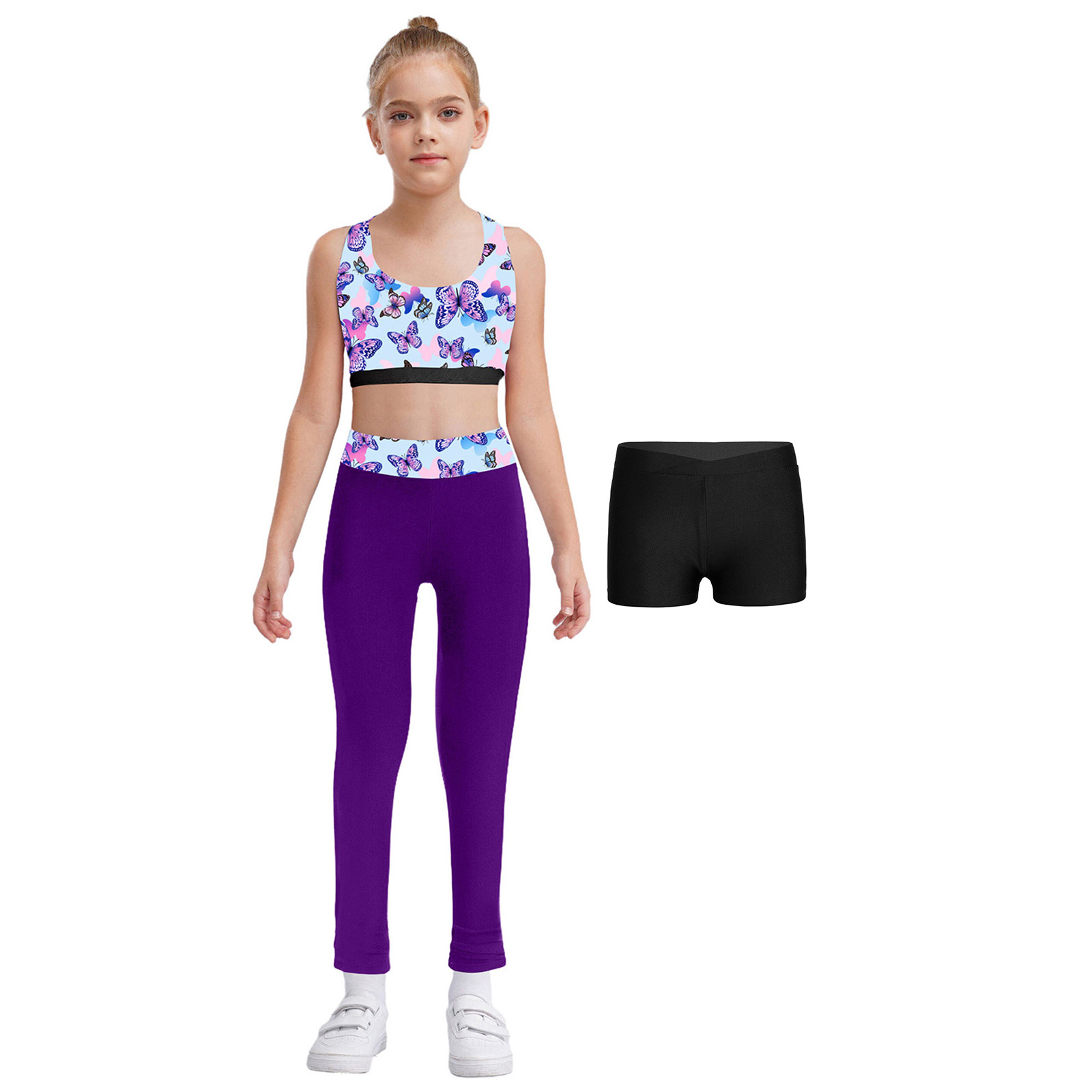 Tenue de sport trois pièces po - Yoga Fitness Girl avis et prix