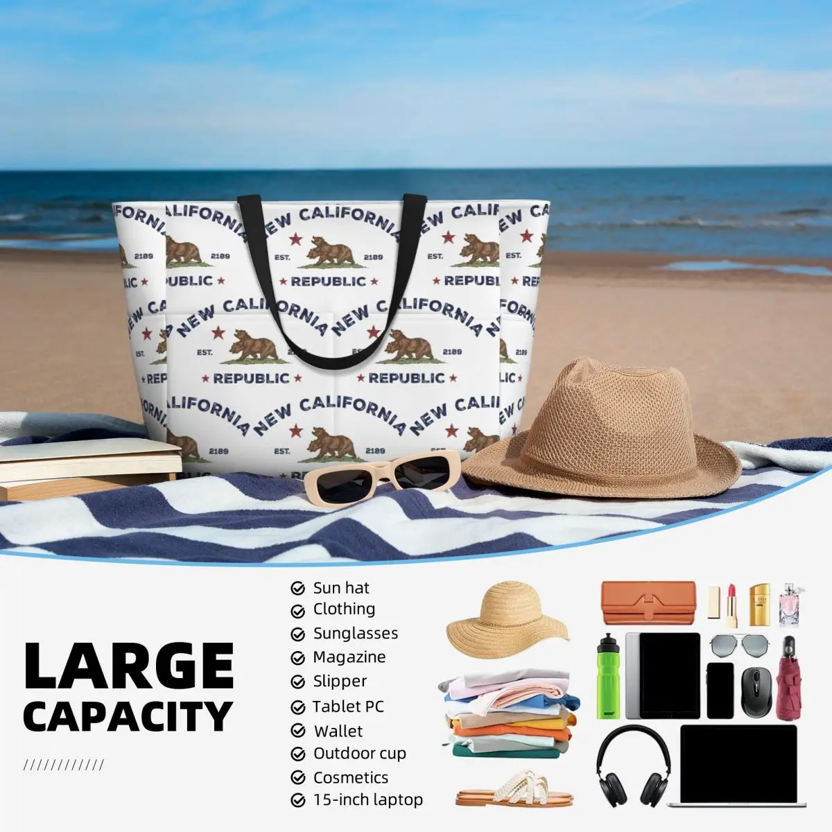 Sac fourre-tout New California - Yoga Fitness California avis et prix