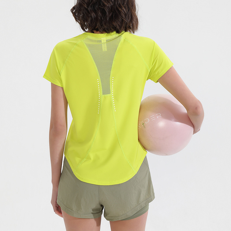 T-Shirt de sport d'été à manch - Yoga Fitness Training avis et prix